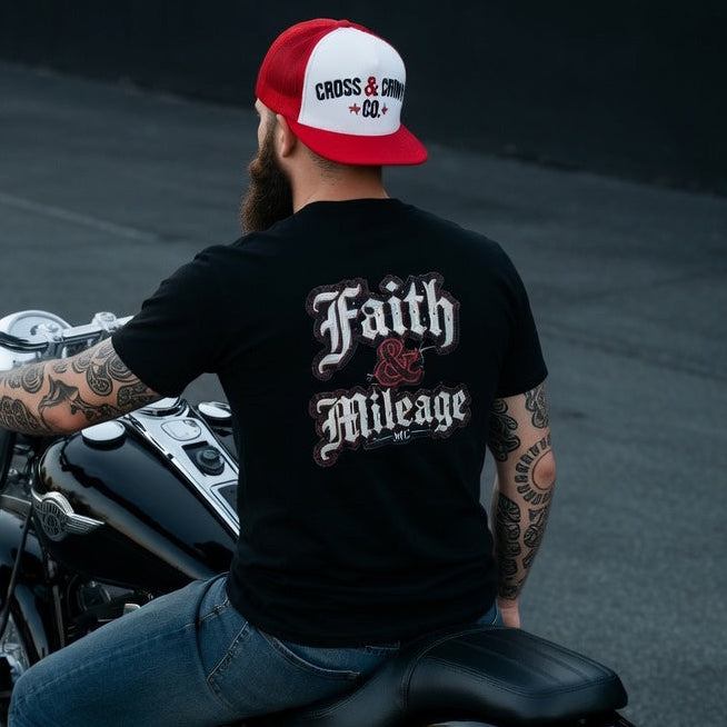 Faith & Mileage MC Tee